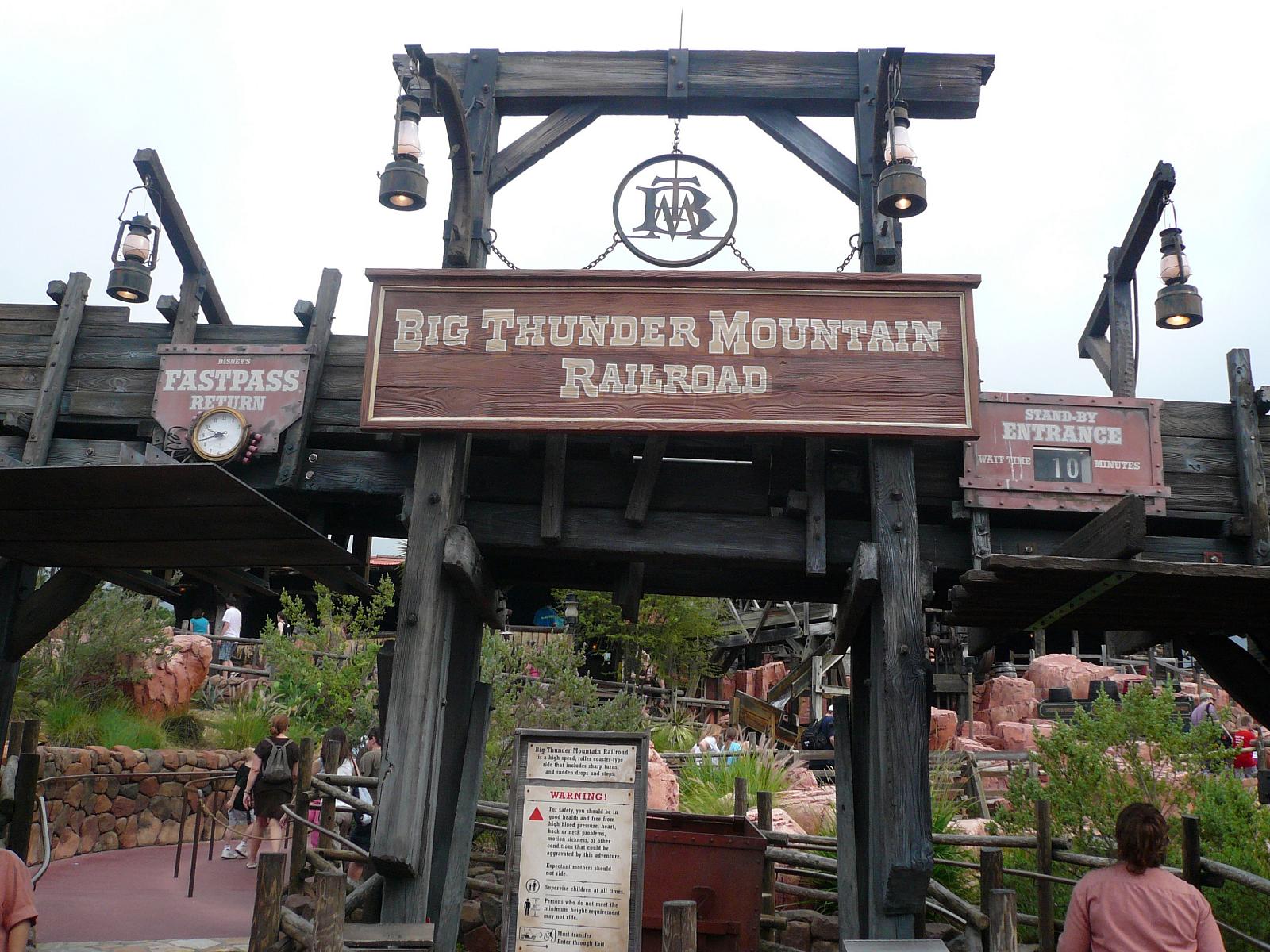 Big Thunder Mountain Railroad